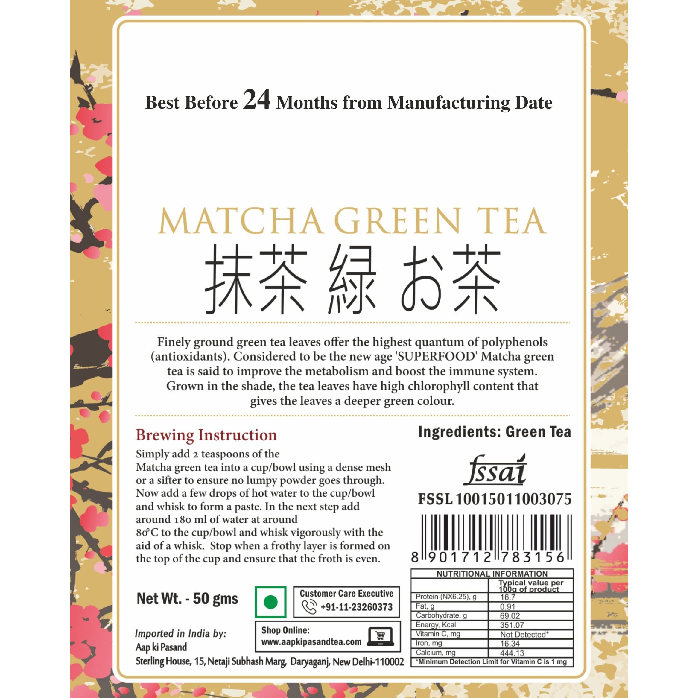 SAN-CHA Tea Boutique, Super Matcha Tea, Japanese Matcha Green Tea, 100% Authentic Japanese Matcha, Ceremonial Grade Matcha (50Cups+, 240 Gram)