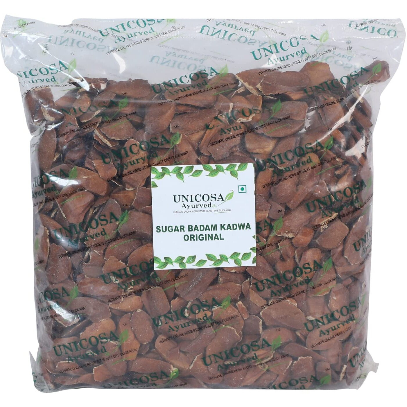 UNICOSA Ayurveda Natural Sugar Badam Kadwa 500gm | Kadua Badam | Mahogany Seeds | Diabetes Almonds Kadwa Badaam