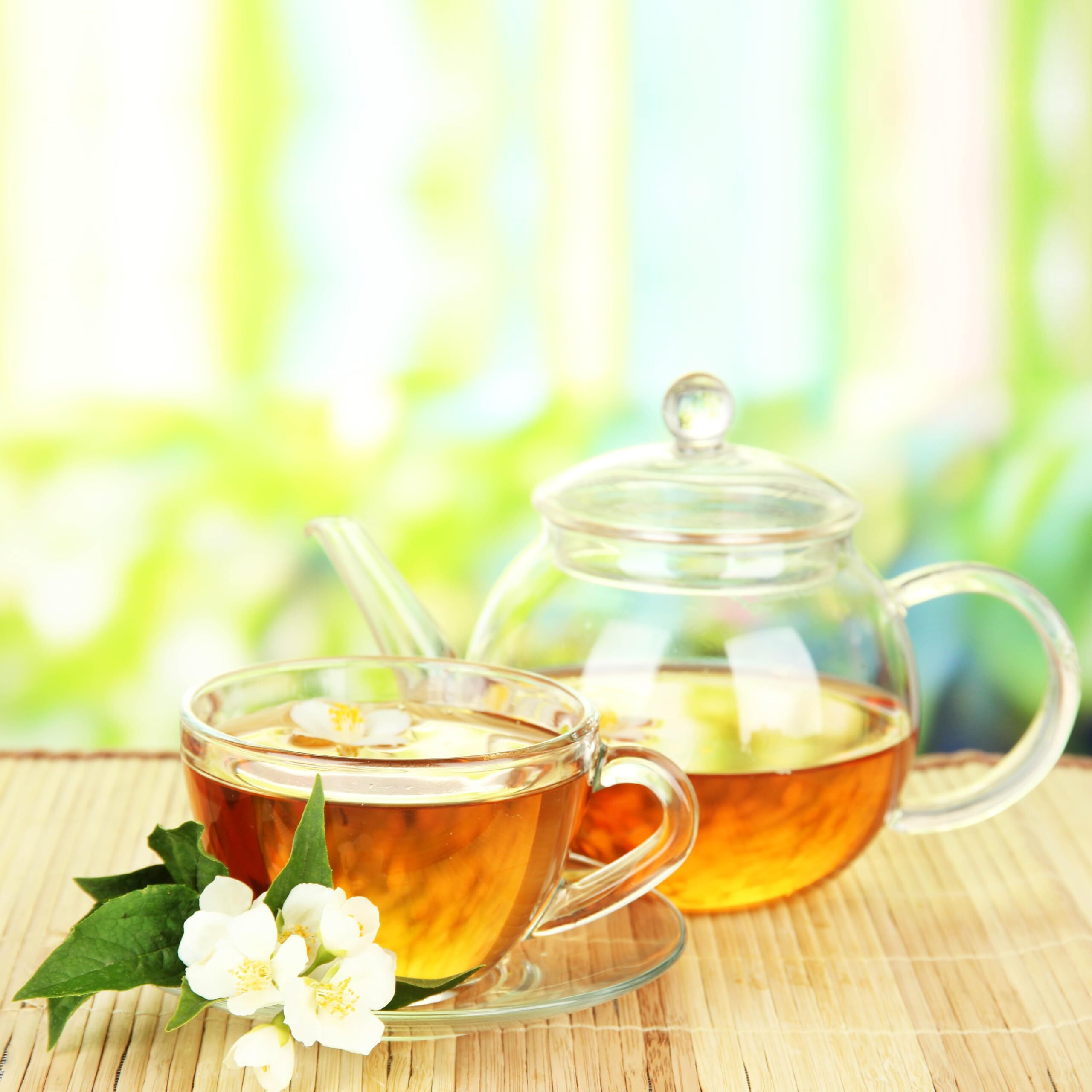 SAN-CHA Tea Boutique, Jasmine Green Tea Bags, 25 Pyramid Tea Bags, Calming Tea & Digestive Tea, Imported Chinese Tea, Rare Night Blooming Jasmine Flower Blend, Real Jasmine Tea, 250 Gram