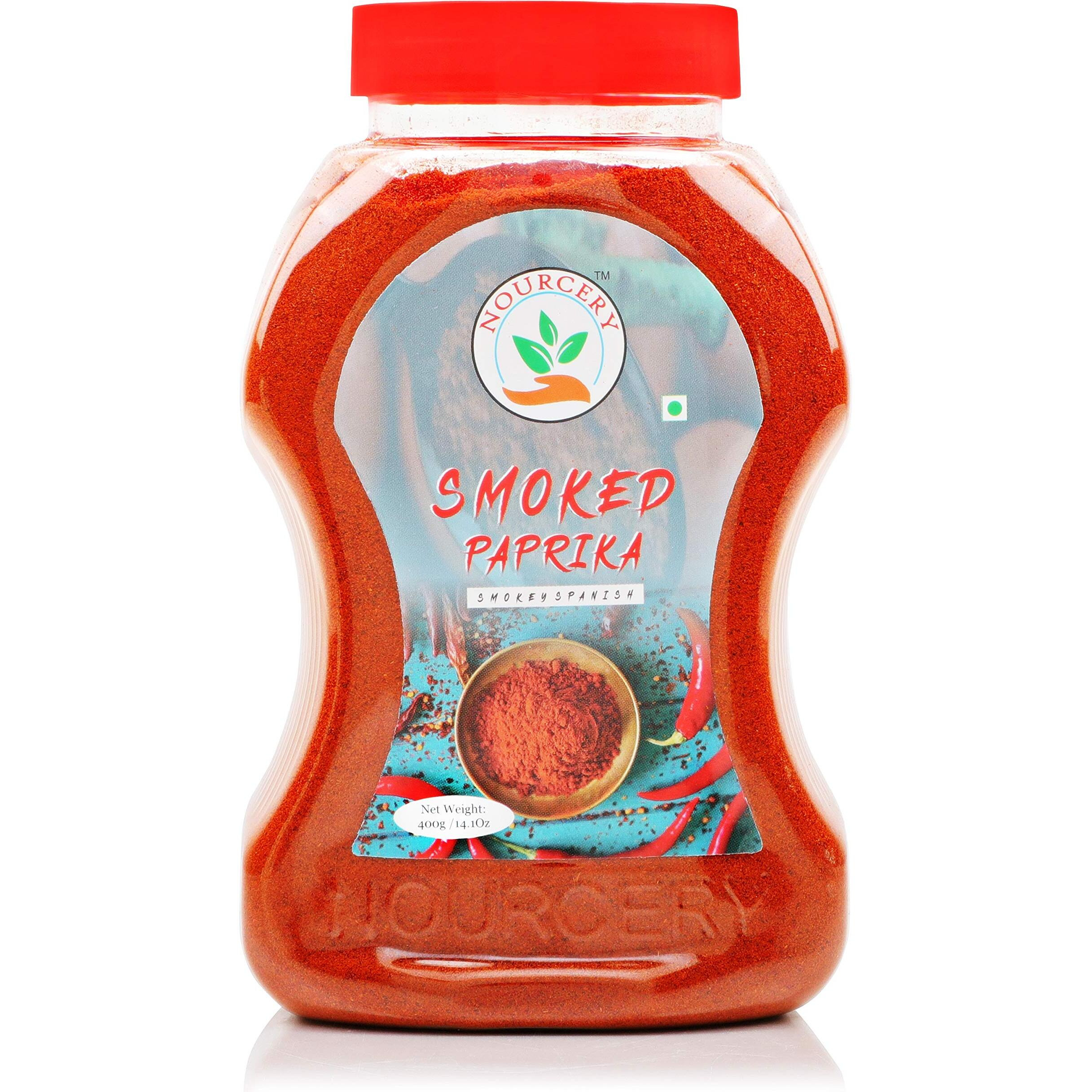 Nourcery Smoked Paprika, 400g (Smokey Spanish Paprika)