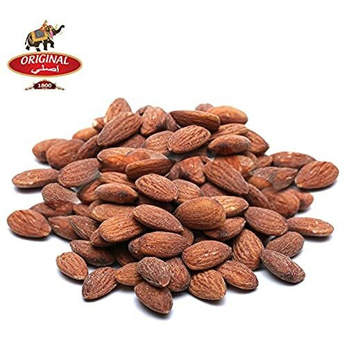 Original Roasted California Almonds 250gm | Lightly Salted Roasted Almonds | Crunchy, Dry Roasted, Zero Oil, Non Fried | Big Sized Roasted California Almond Nuts Original 1800 (Label)
