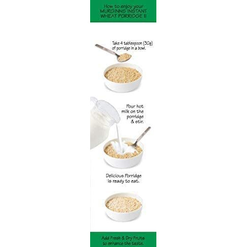 Murginns Instant Wheat Porridge, 500G (500gm)