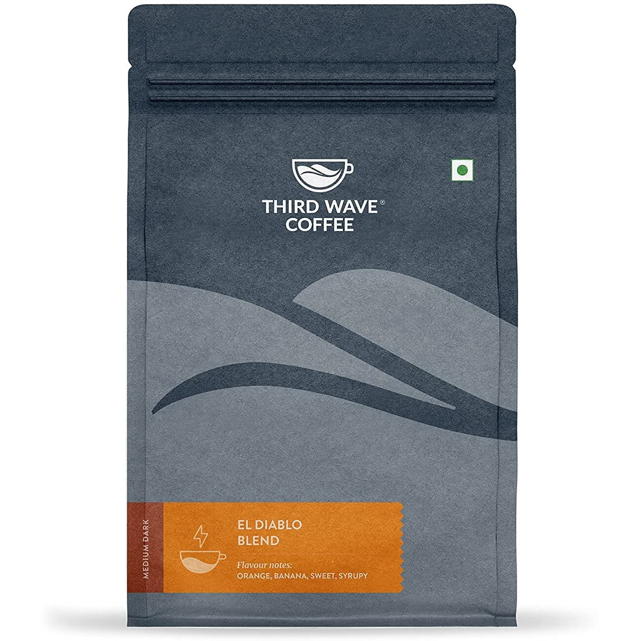 THIRD WAVE COFFEE ROASTERS The El Diablo Blend 100% Arabica Coffee Bag(Medium Dark Roast) - 250 Gm (Whole Beans)