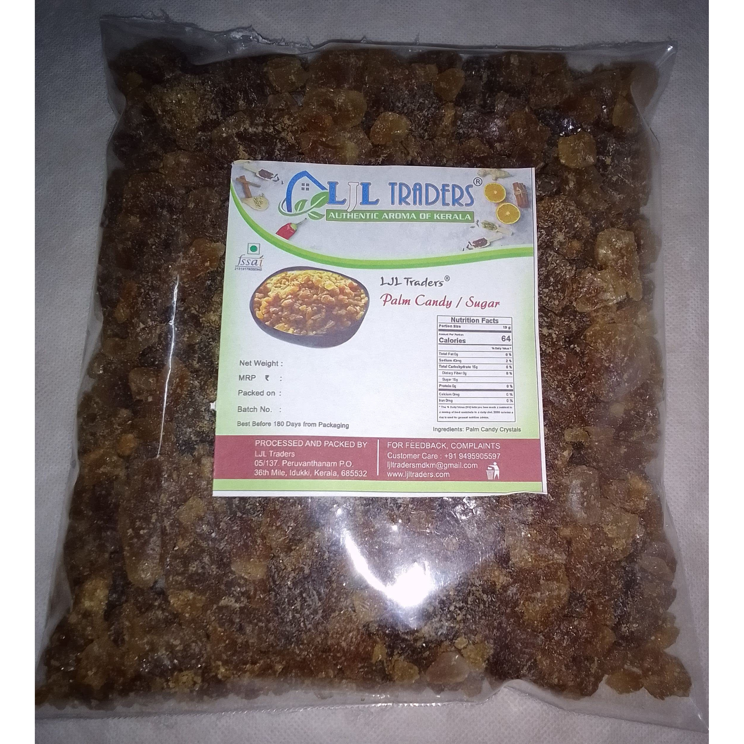 LJL Traders Diabetes-Free Sugar / Panang Kalkandu / Organic Palm Candy / Natural Panam Kalkandam /   / taad cheeni - 500 g