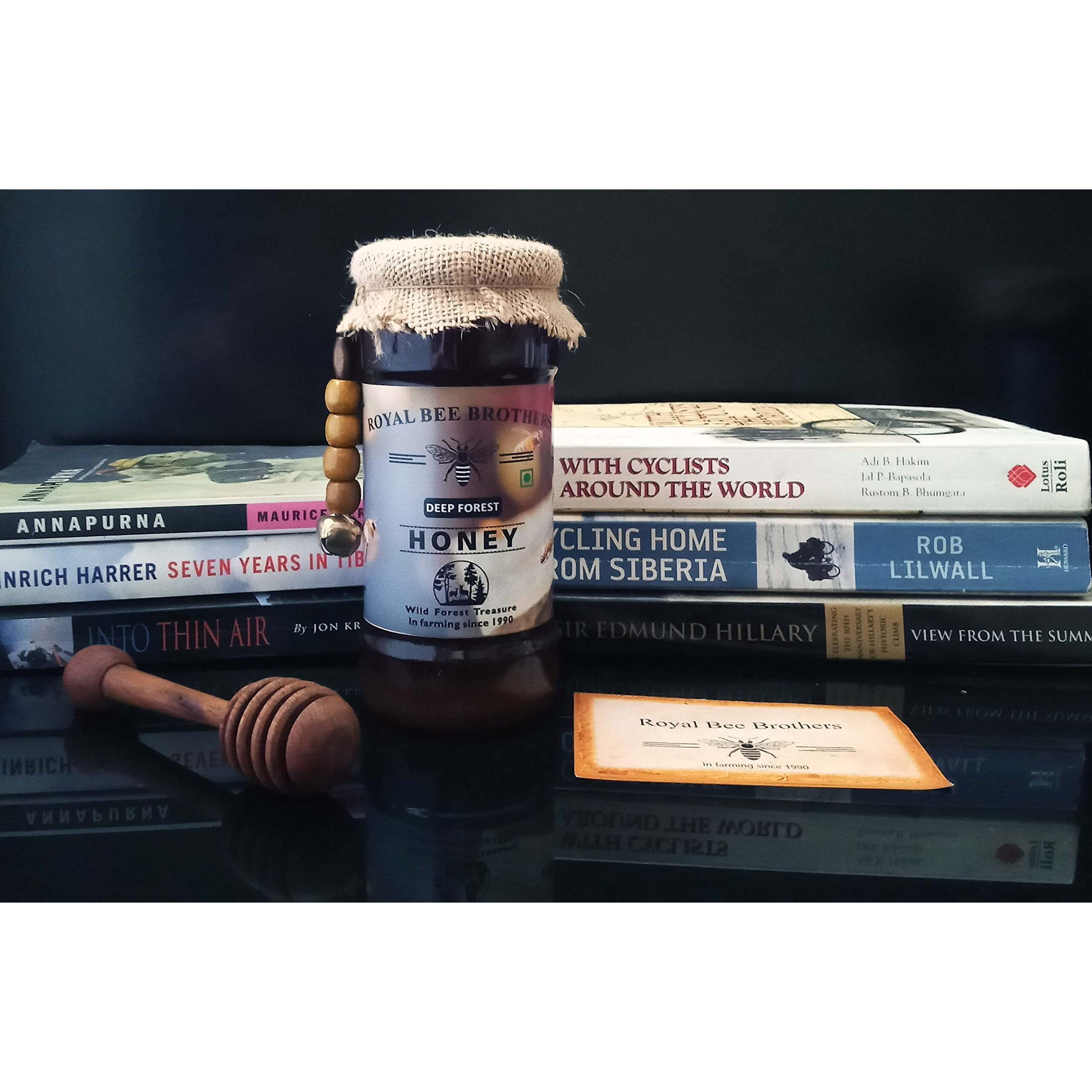 Wild Forest Raw Honey | Produce of Wild Honey Bee | 100% Pure & Natural, Unprocessed, Unheated, Unadulterated