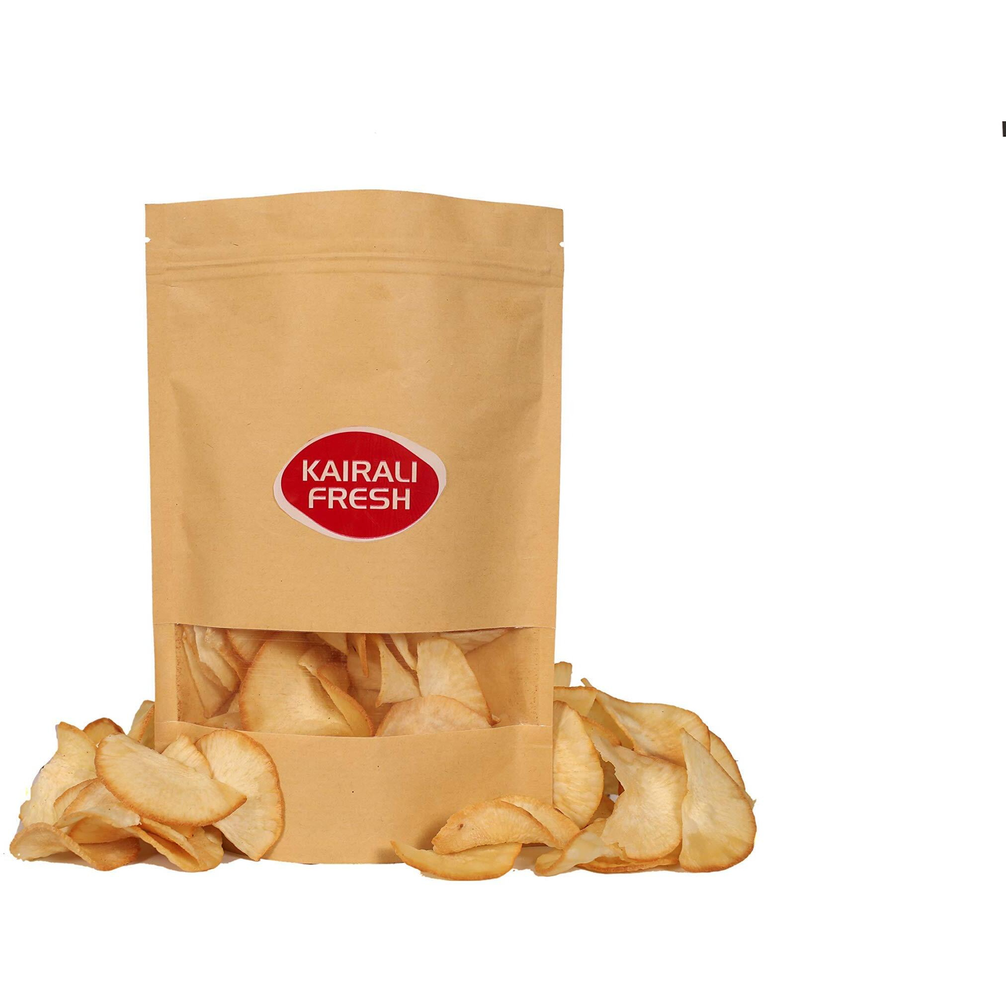 Kairali Fresh Home Made Tapioca Chips - Fried in Coconut Oil 250 gm