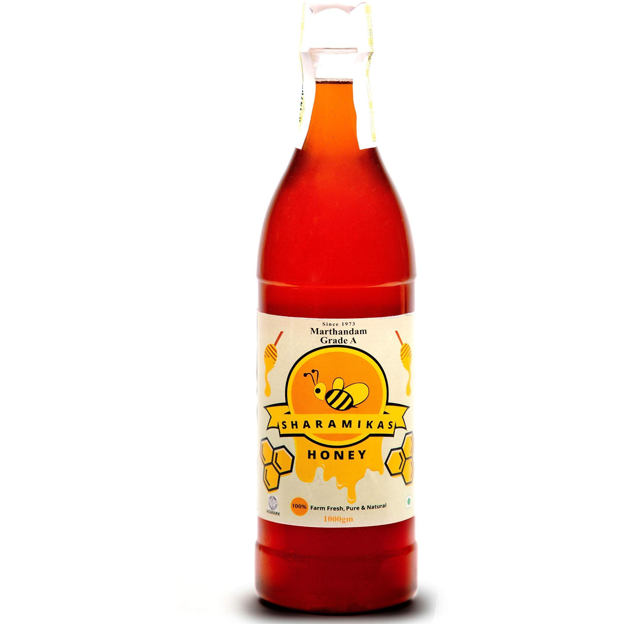 Sharamikas Honey | Agmark Certified | Grade A | Pure | Kanyakumari | Marthandam Honey 1 Kg