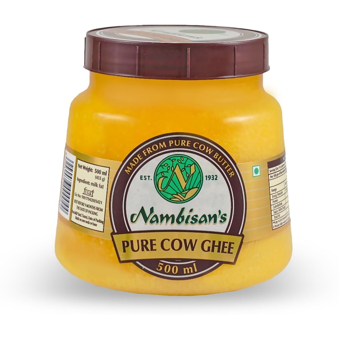 Nambisans Pure Cow GHEE 500ml