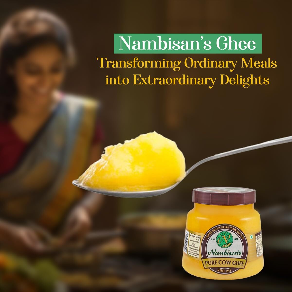 Nambisans Pure Cow GHEE 500ml