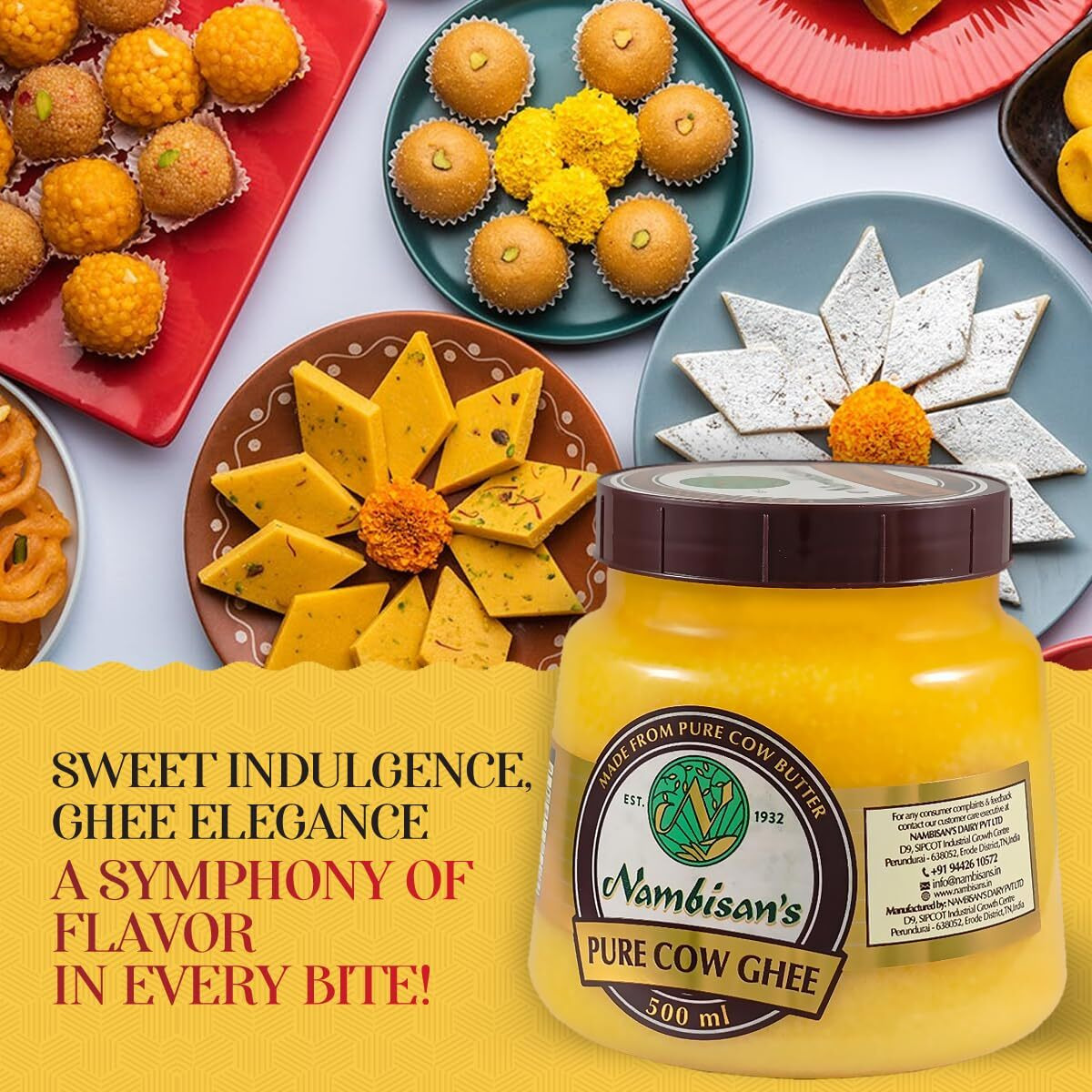 Nambisans Pure Cow GHEE 500ml
