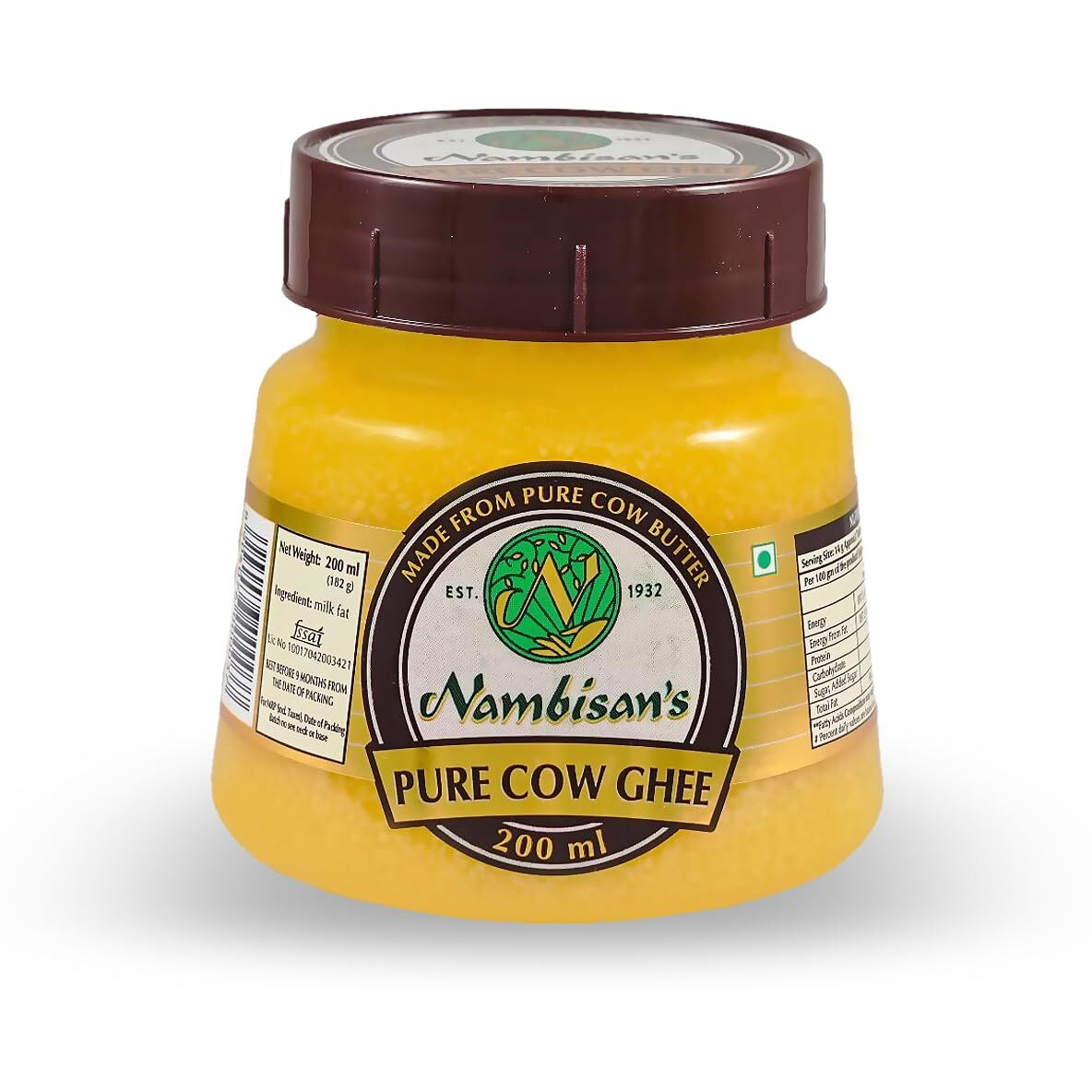 Nambisans PURE COW GHEE 200 ml
