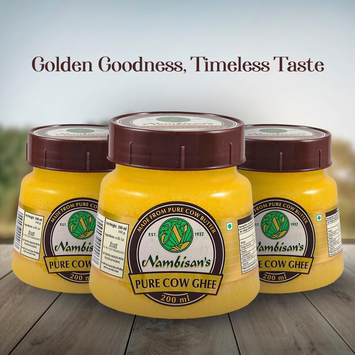 Nambisans PURE COW GHEE 200 ml