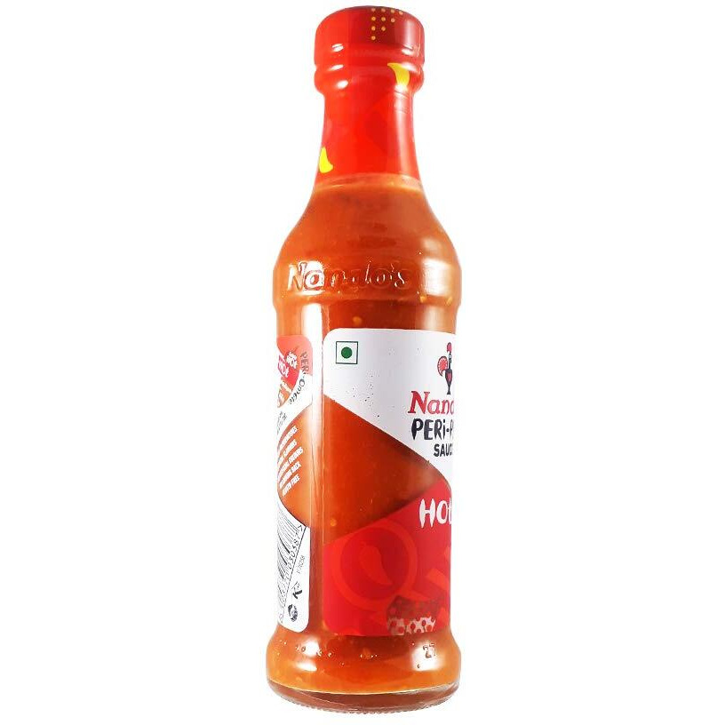 Nandos Peri Peri Chili Sauce - Hot, Product Of Netherlands, Hotness Level 4/5, 250 Gram