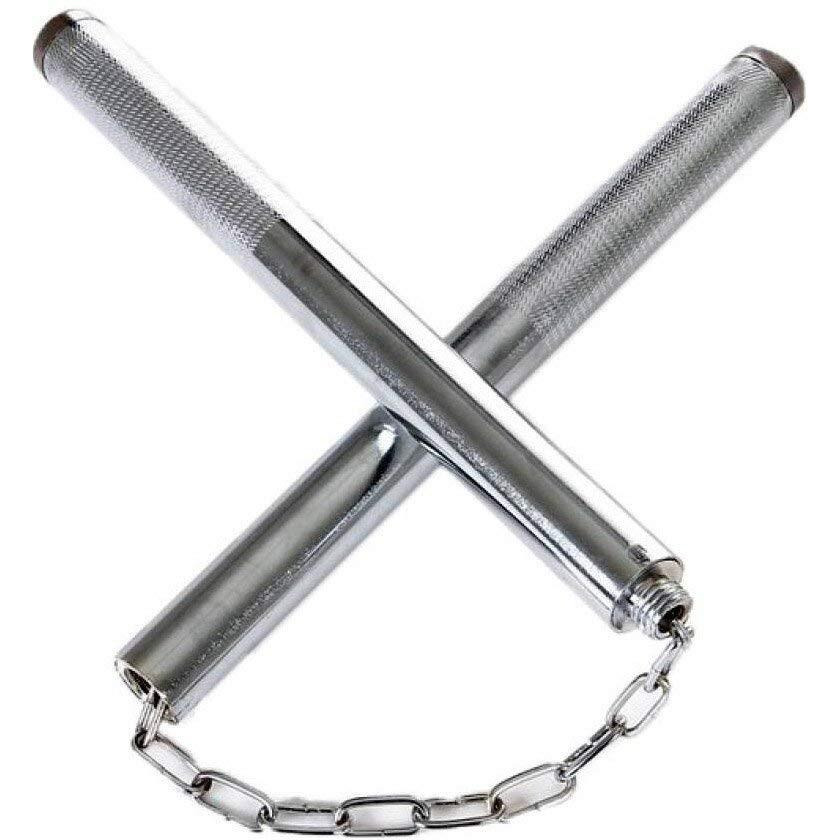 Tima Stainless Steel Nunchaku Chen Xi for Martial Arts Nan-Chaku Steel