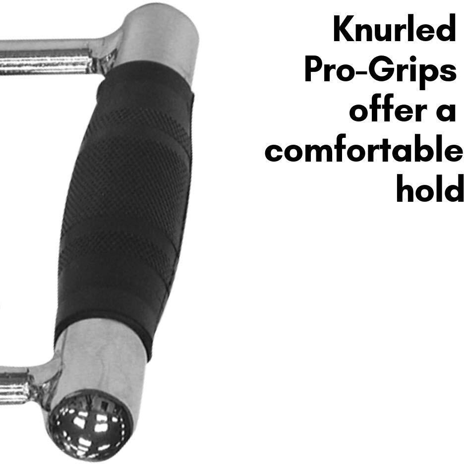 Body-Solid Alloy Steel Pro-Grip Seated Row/Chinning Bar