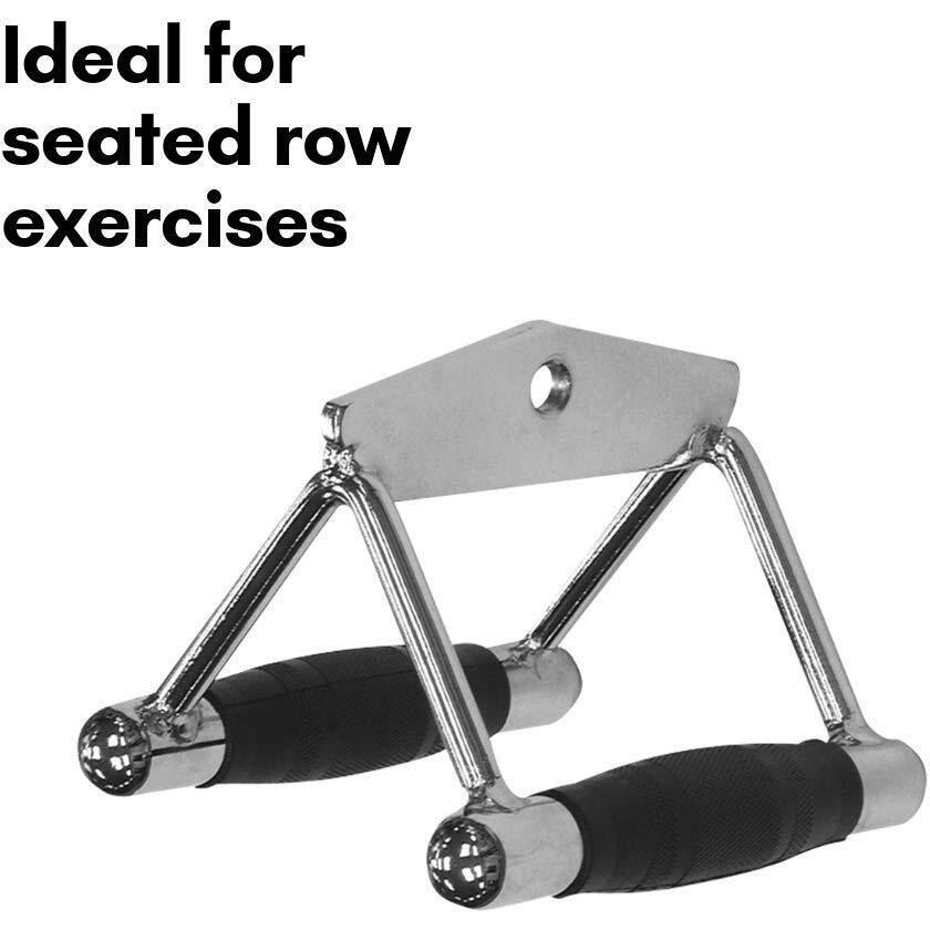 Body-Solid Alloy Steel Pro-Grip Seated Row/Chinning Bar