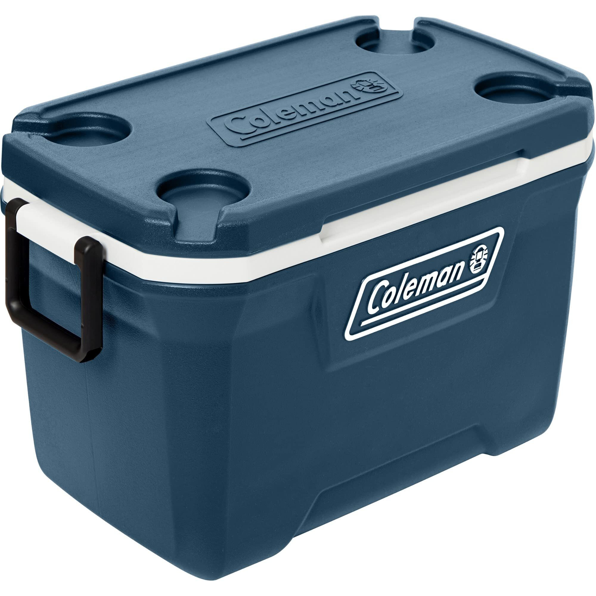 Coleman 52-Quart Hard Ice Cooler I Keeps ice up to 3 Days, Holds up to 80 cans (Space Blue)