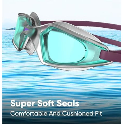 Speedo Unisex Junior Hydropulse Smoke-Lens Goggles - Blue & Smoke