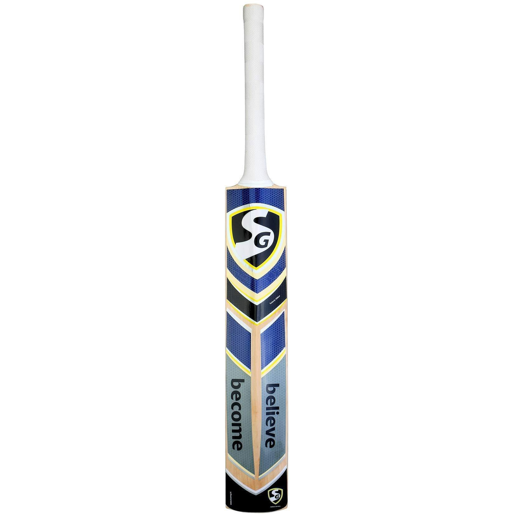 Sg Sierra Plus Kashmir Willow Cricket Bat (Size Short Handle,Leather Ball), Multicolour, Wood
