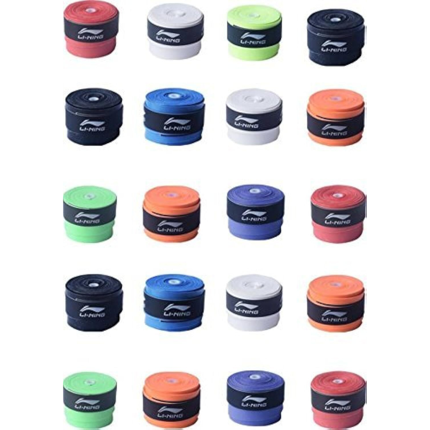 Li-Ning GP-20 Overgrip Badminton Racket Grip - Assorted (20)