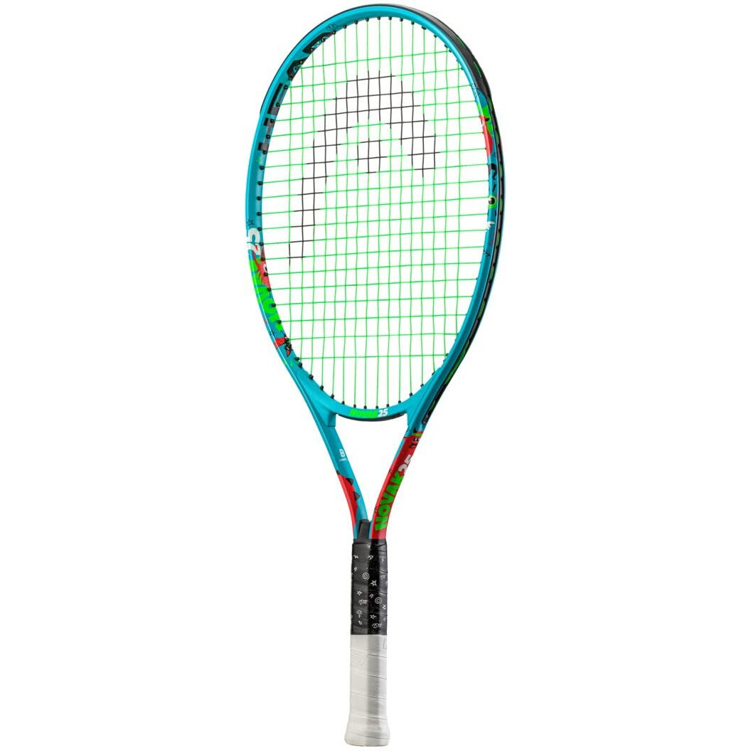 HEAD Novak 25 Junior Aluminum Tennis Racquet (Strung) Turquoise