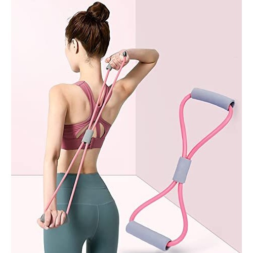 Wolpin Resistance Band for Workout Back Set Exercise & Stretching Pull Up Bands for Home Exercise Bands Gym Men & Women Yoga Resistance Tube Loop Bands Toning Bands Kit, Thermoplastic Elastomer (TPE)