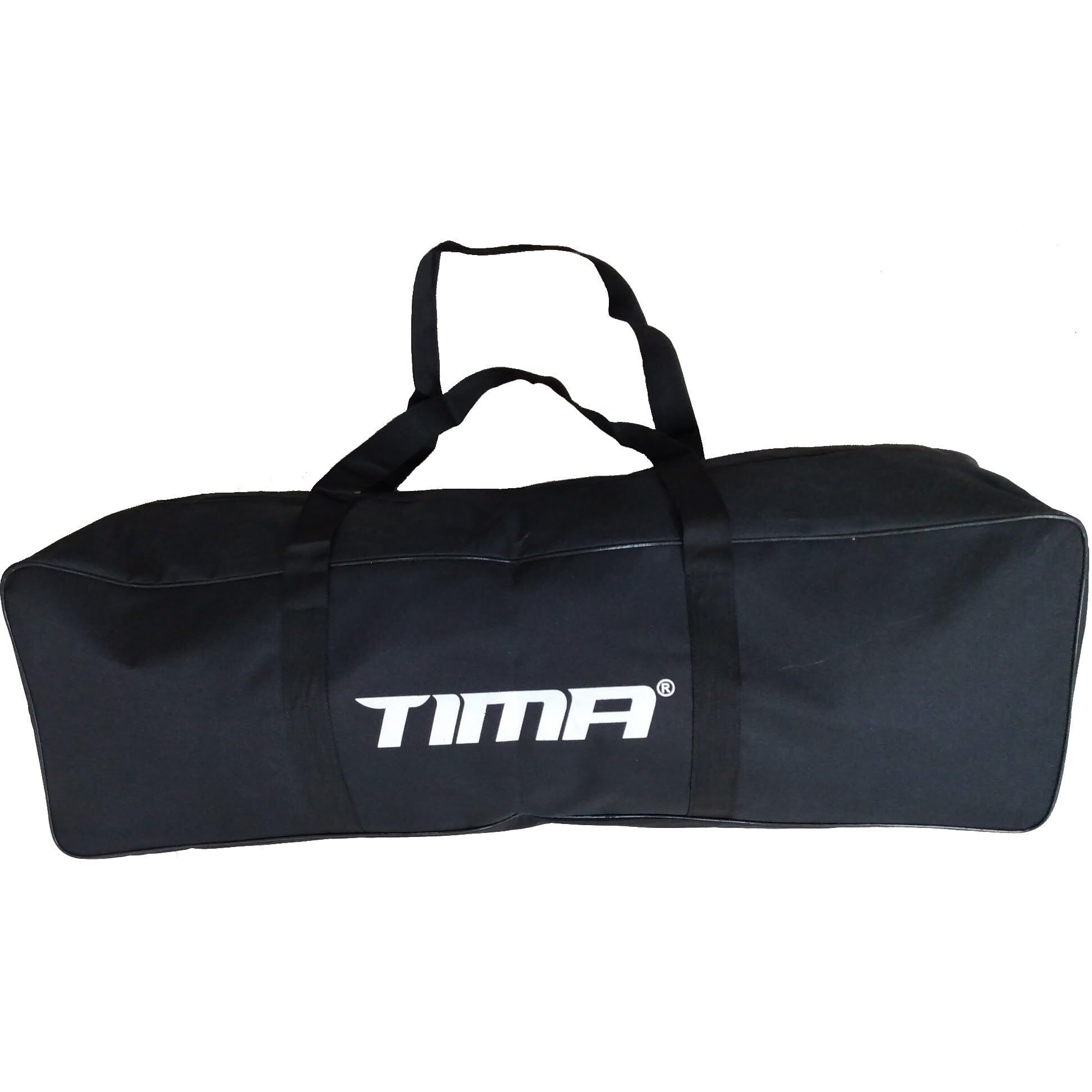 TIMA Polyester, Rayon Team and Individual Cricket Kit Bag (Black)