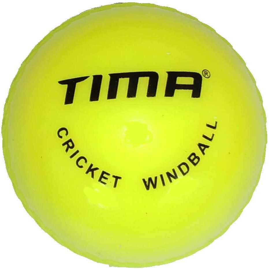 TIMA Wind Cricket Ball - Size Standard (Pack of 12, Multicolor)