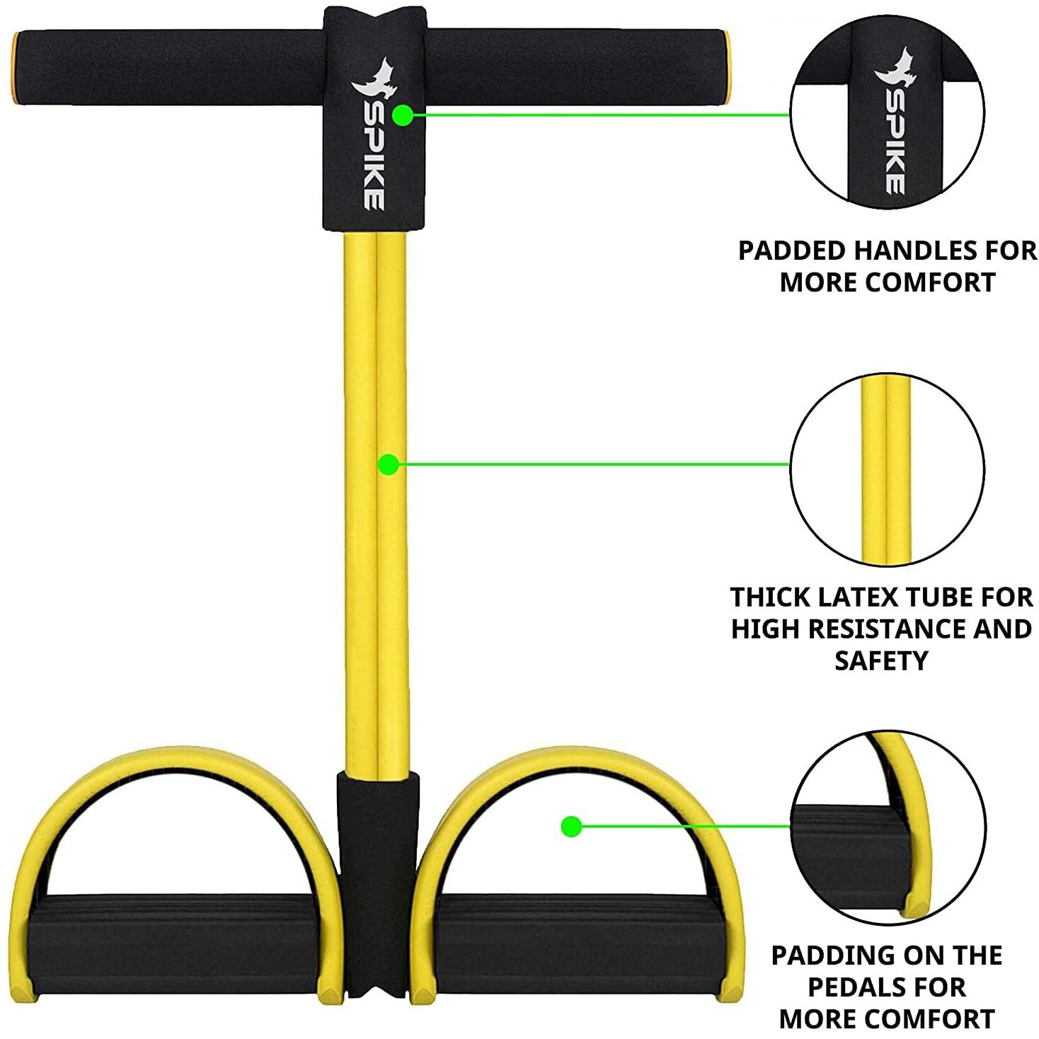 Spike Ab Twister Board Tummy Twister and Spike Tummy Trimmer for Abdominal Exercise Home Gym Equipment for Men and Women (Spike Tummy twister + Spike Tummy Trimmer)