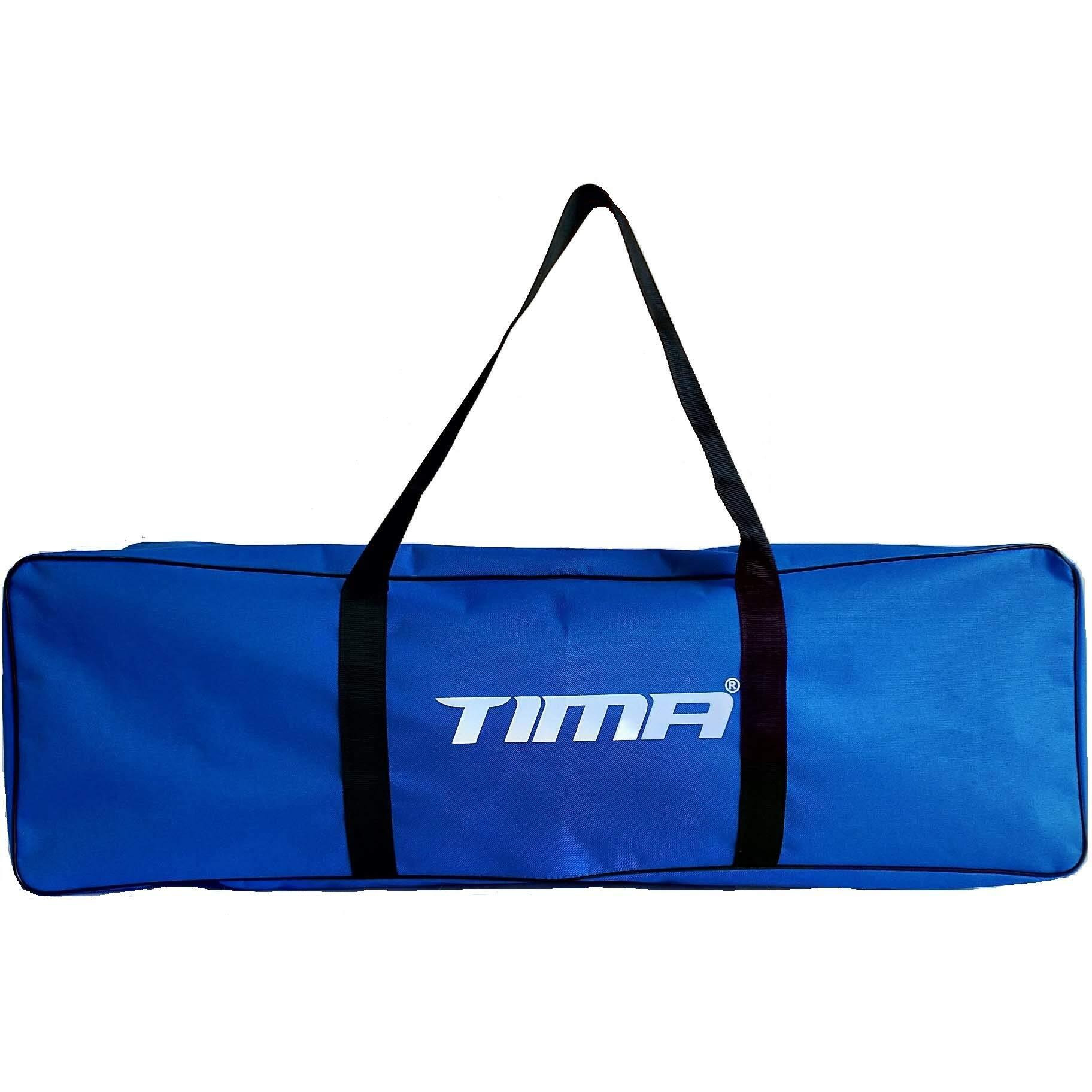 TIMA Polyester, Rayon Team and Individual Cricket Kit Bag (Blue)