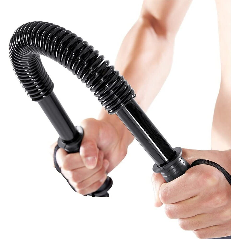 DOLPHY Alloy Steel 30Kg Power Twister Bar - Upper Body Exercise For Chest, Shoulder, Forearm, Bicep And Arm Strengthening Workout Equipment For Home Travel Or Outdoors