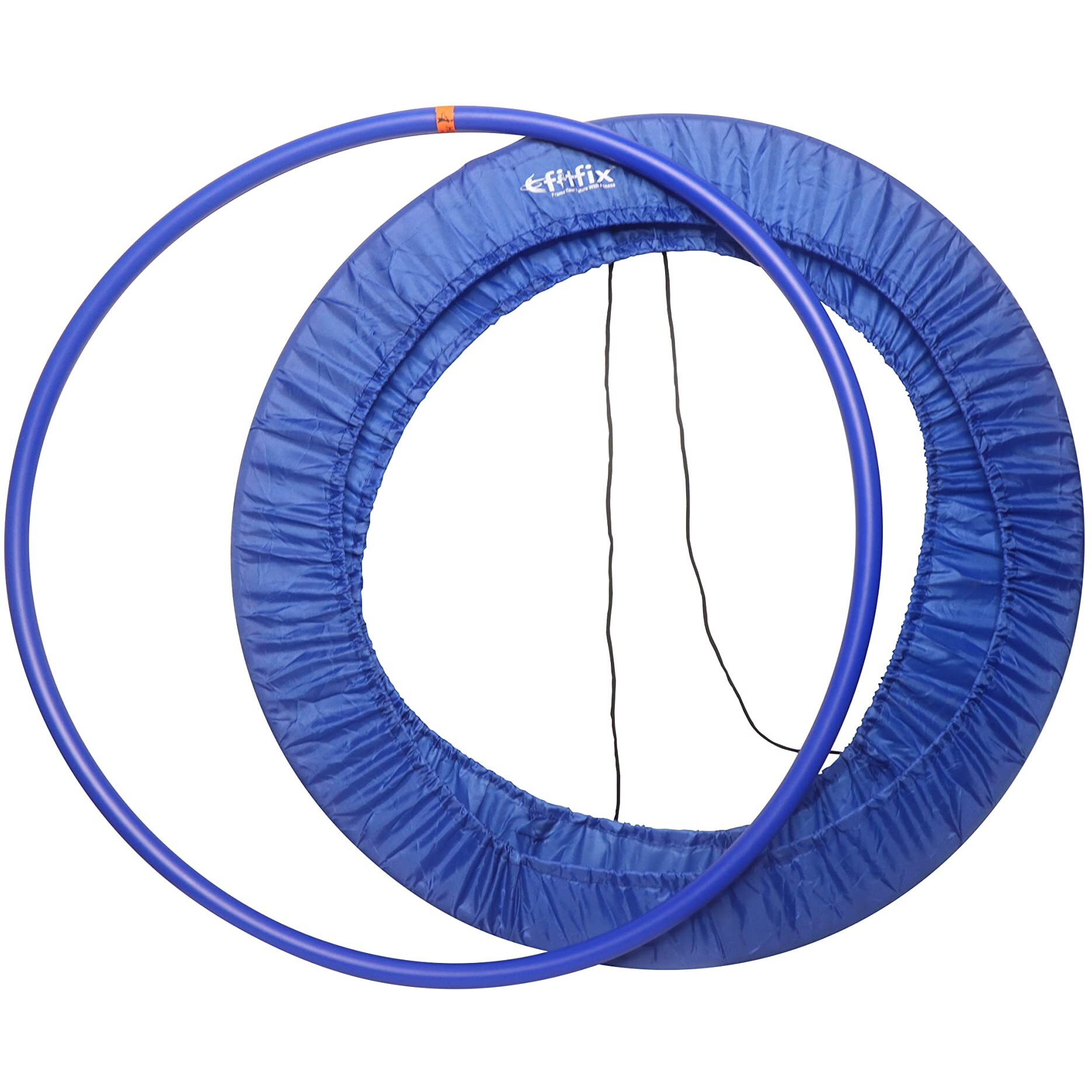 Fitfix Welded Hula Hoop Exercise Ring for Fitness | Hula Hoop for Boys,Girls, Kids and Adults (Multi Color) (24 inch Diameter, Pack of 5 Pcs)- Includes Carry Bag for Easy Portability