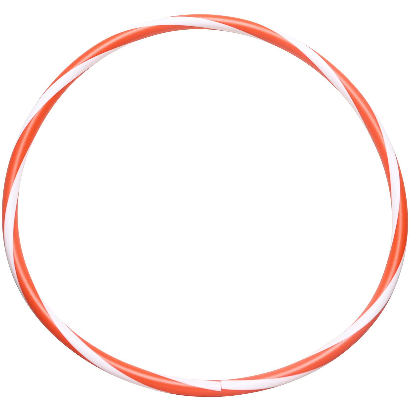 Fitfix Fusion Welded Helix Sports Hula Hoop for Boys, Girls, Kids, Children - Sniper Double Colour - 18 Inches Diameter, Pack of 1 - Includes Carry Bag