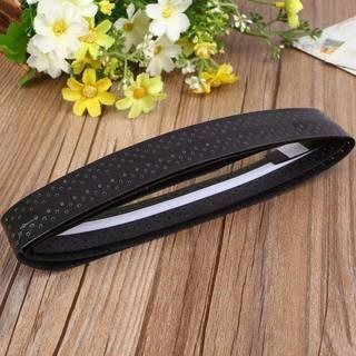 Vils Anti-Skid EVA Sweat Absorb Badminton Racket Racquet OverGrip Tape (Black)