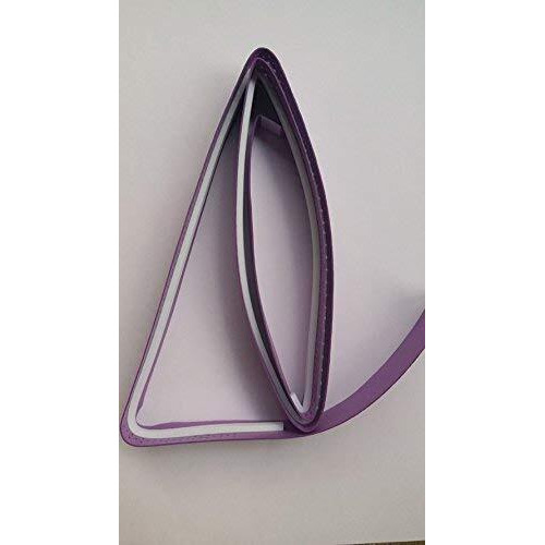 Vils Anti-Skid Sweat Absorb Badminton Racket Racquet OverGrip Tape (Purple)
