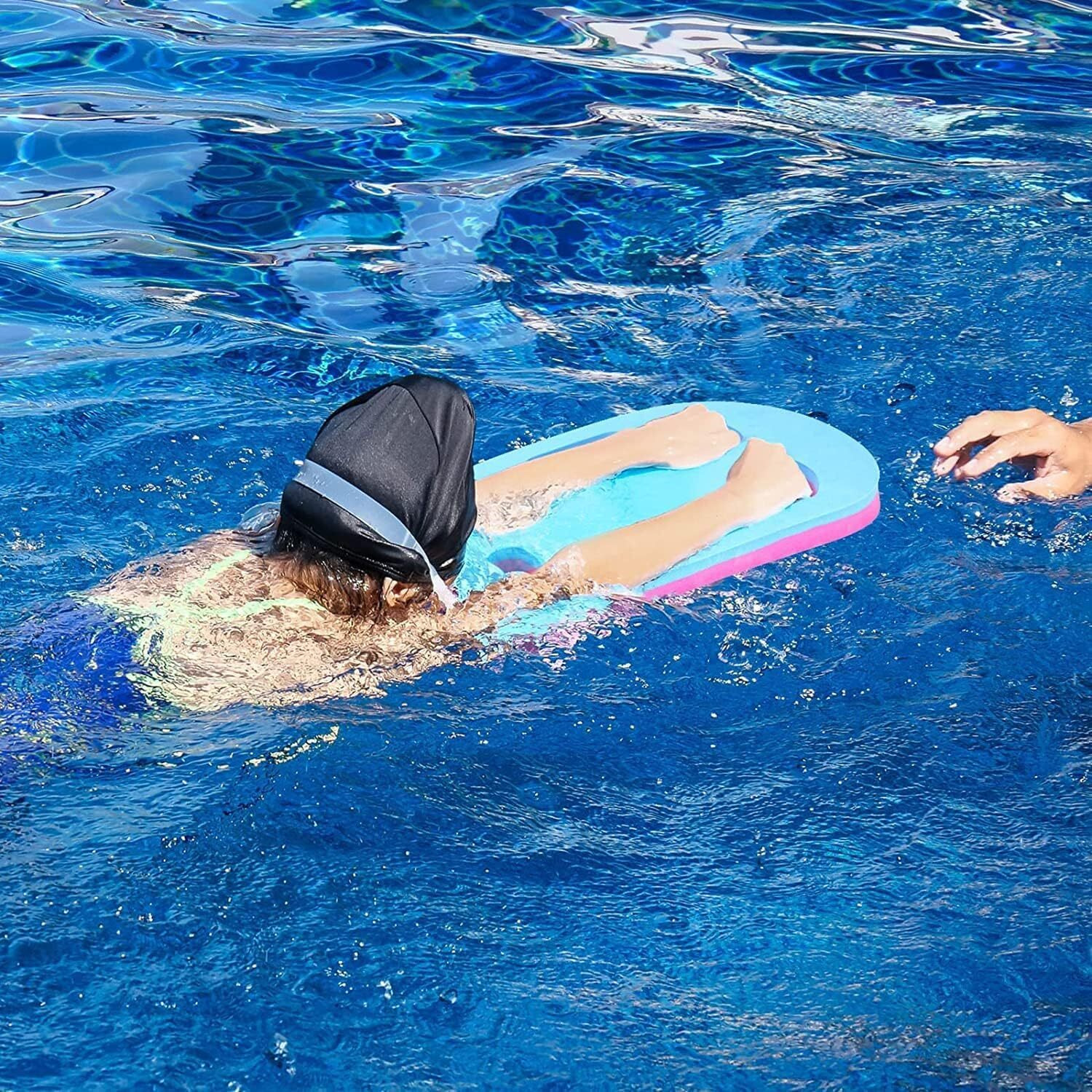 KNYUC MART Swimming Kick Board for Floating in Pool for Kids, Swimming Training for Kids Beginners and Advanced Swimmers, Float Board for Kids Swim Buoy