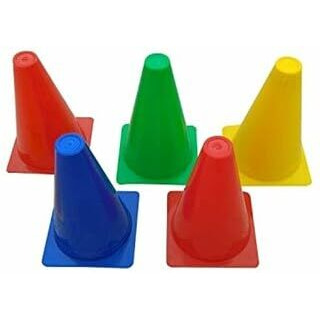 Elevate Your Training Events with FITFIX Sports 6 Inch Cone Marker 36 Pcs Unleash Versatility and Durability for Every Activity - The Ultimate Solution Comes in Pack of 6-12-18-24- 30-36- 42-48 ps