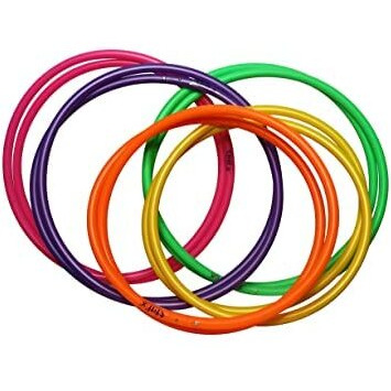 FitFix 74 cm Collapsible Traveller Hula Hoop - Portable Fitness Fun On-The-Go - Lightweight, Durable, and Versatile Exercise Hoop for Adults and Kids - Includes Carry Bag - Ideal for Exercise, Yoga, and Flow Arts - Perfect for Travel and Outdoor Workouts (Pack Of 1 Pcs)