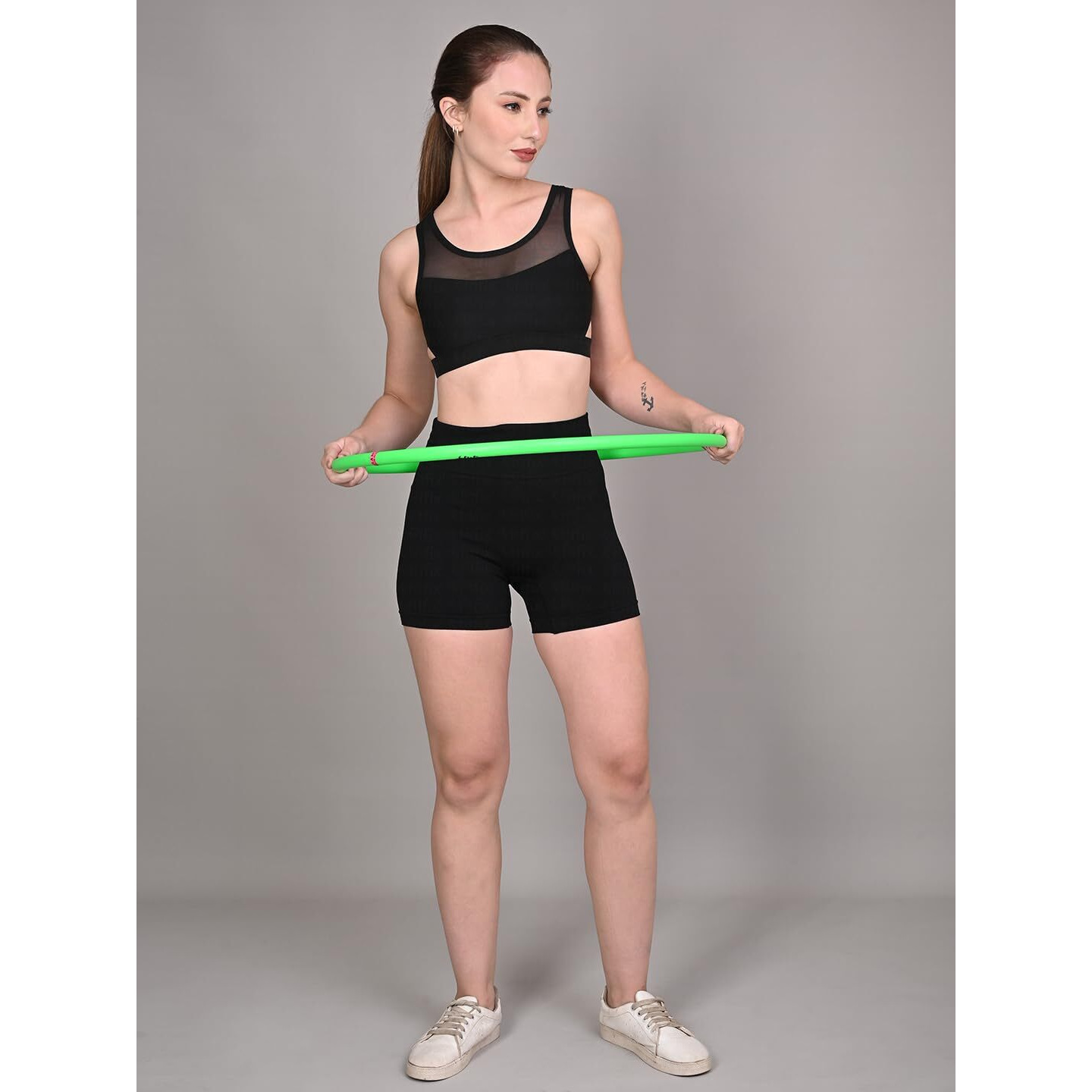 Fitfix Welded Hula Hoop Exercise Ring for Fitness | Hula Hoop for Boys,Girls, Kids and Adults (Multi Color) (60 cm Diameter, Pack of 1 Pcs)