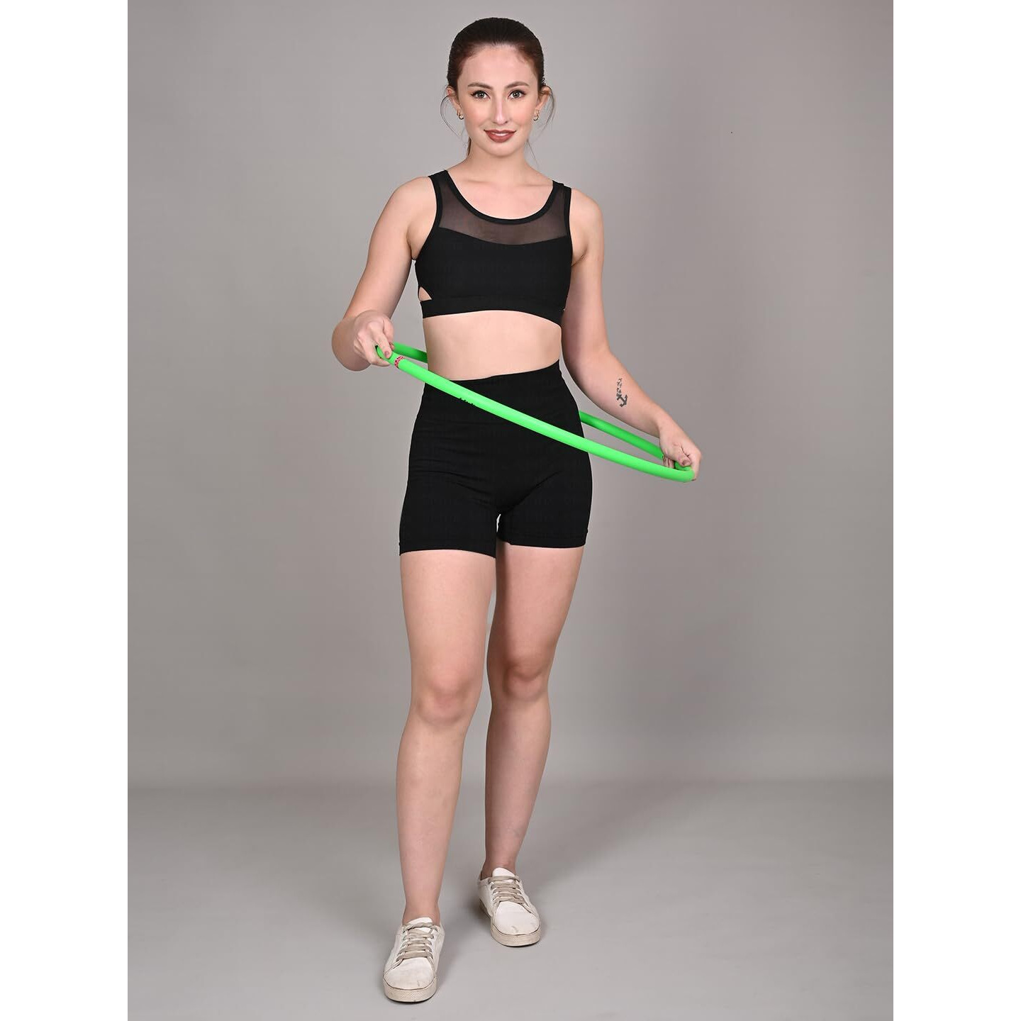 Fitfix Welded Hula Hoop Exercise Ring for Fitness | Hula Hoop for Boys,Girls, Kids and Adults (Multi Color) (60 cm Diameter, Pack of 1 Pcs)