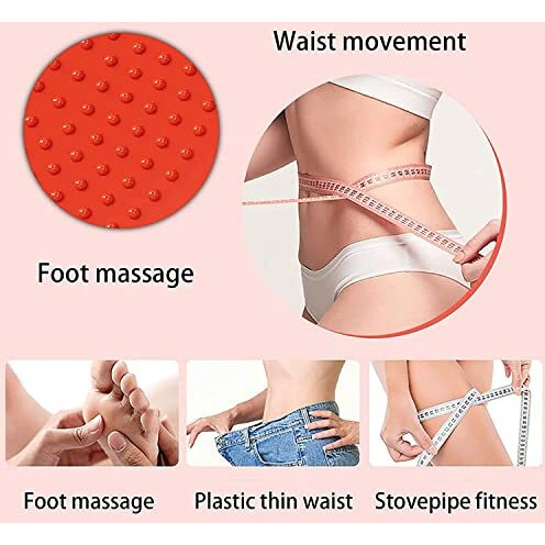 Drumstone Fit Twister Exercise machine, Tummy Twister Abdominal ABS Exerciser Body Toner-Fat Buster Oblique Workout Perfect Waist Gym Equipment for Unisex_M2