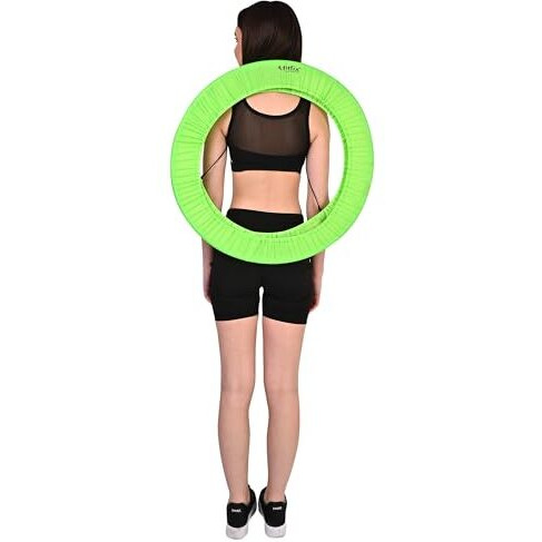 Fitfix Welded Hula Hoop Exercise Ring for Fitness | Hula Hoop for Boys,Girls, Kids and Adults (Multi Color) (24 inch Diameter, Pack of 1 Pcs)- Includes Carry Bag for Easy Portability