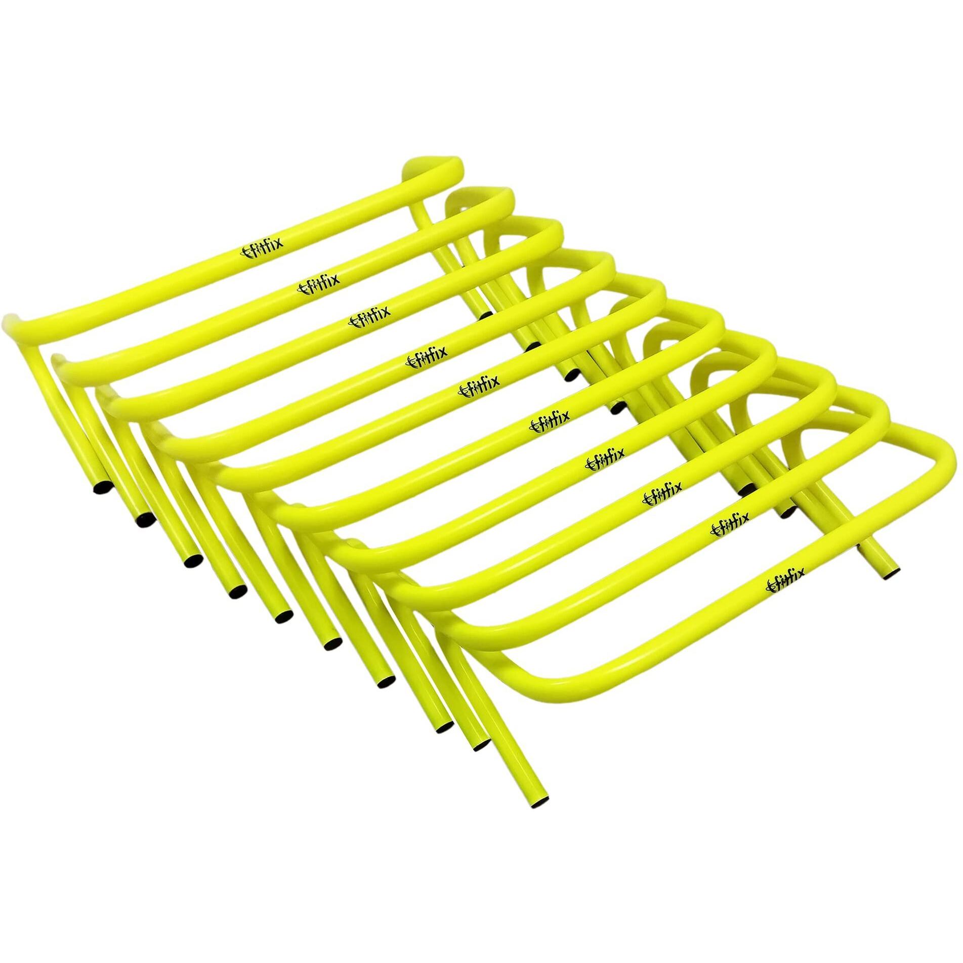 Fitfix Training Hurdles for Field Training and Speed Coordination  Hurdles for Kids Occupational Therapy 6,9,12 Inch Agility Hurdles (9.0 Inches, Pack of 10 Pcs)
