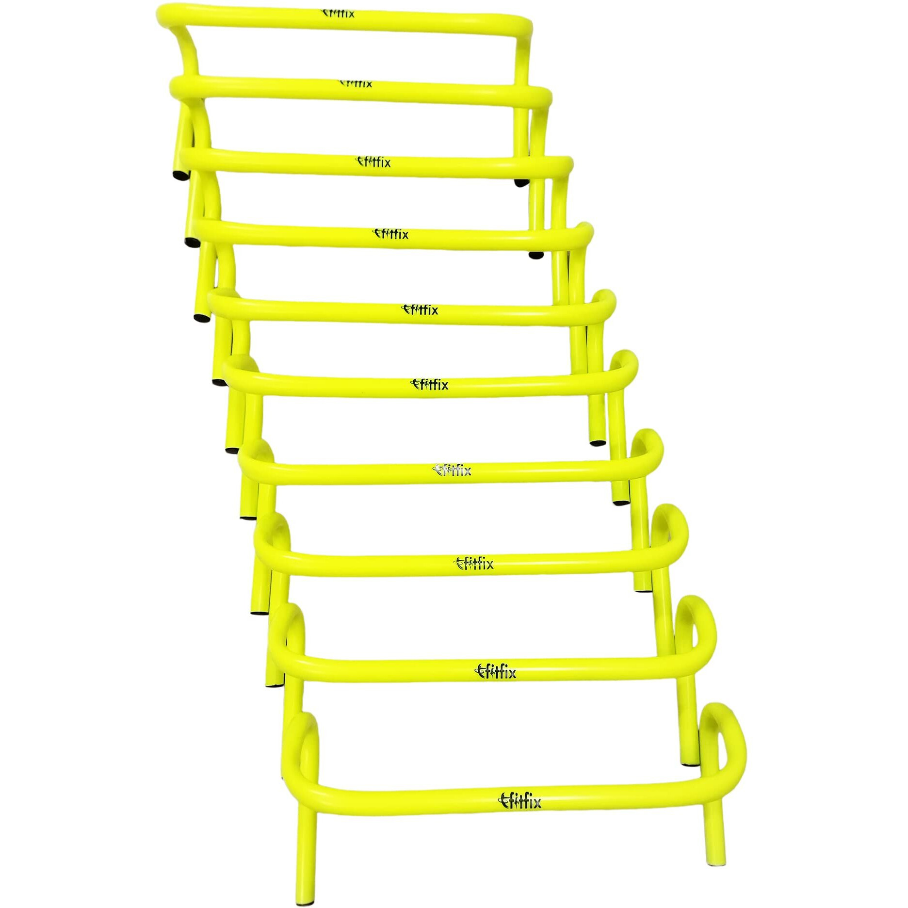 Fitfix Training Hurdles for Field Training and Speed Coordination  Hurdles for Kids Occupational Therapy 6,9,12 Inch Agility Hurdles (6.0 Inches, Qty 10 Pcs)
