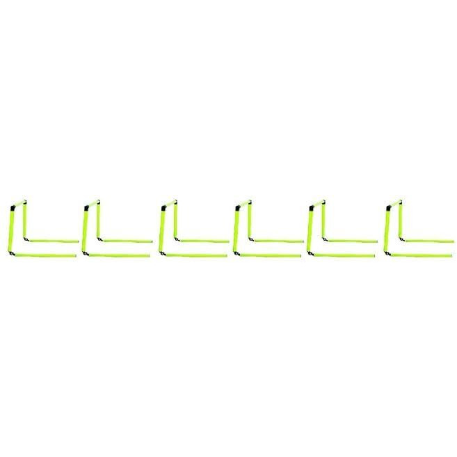 Fitfix Adjustable Hurdles for Field Training and Speed Coordination for Kids Occupational Therapy (Adjustable 15.0 Inches, Qty 3 Pcs) Hurdles Adjustable for Field Training and Speed Coordination