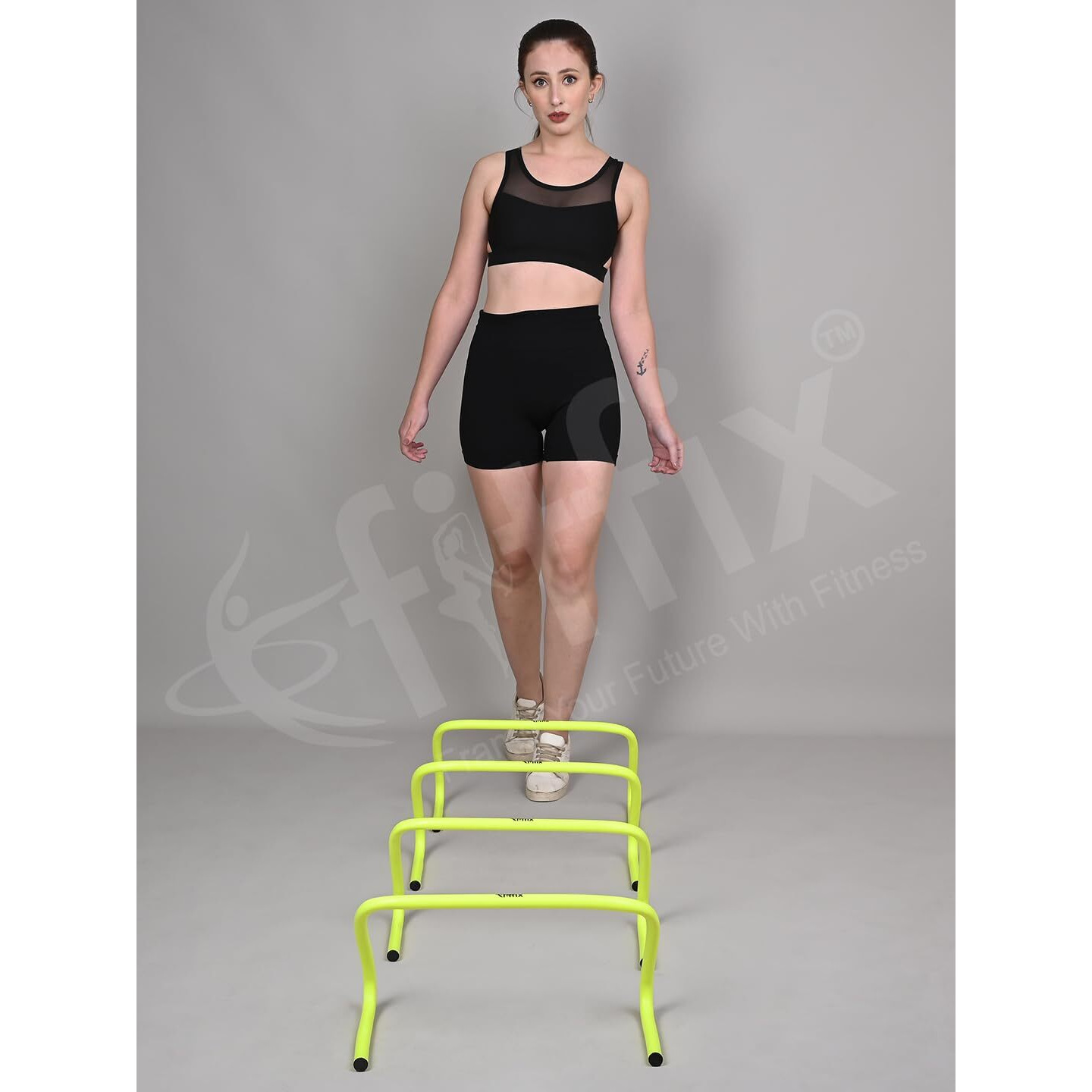 Fitfix Training Hurdles for Field Training and Speed Coordination  Hurdles for Kids Occupational Therapy 6,9,12 Inch Agility Hurdles (9.0 Inches, Pack of 5 Pcs)