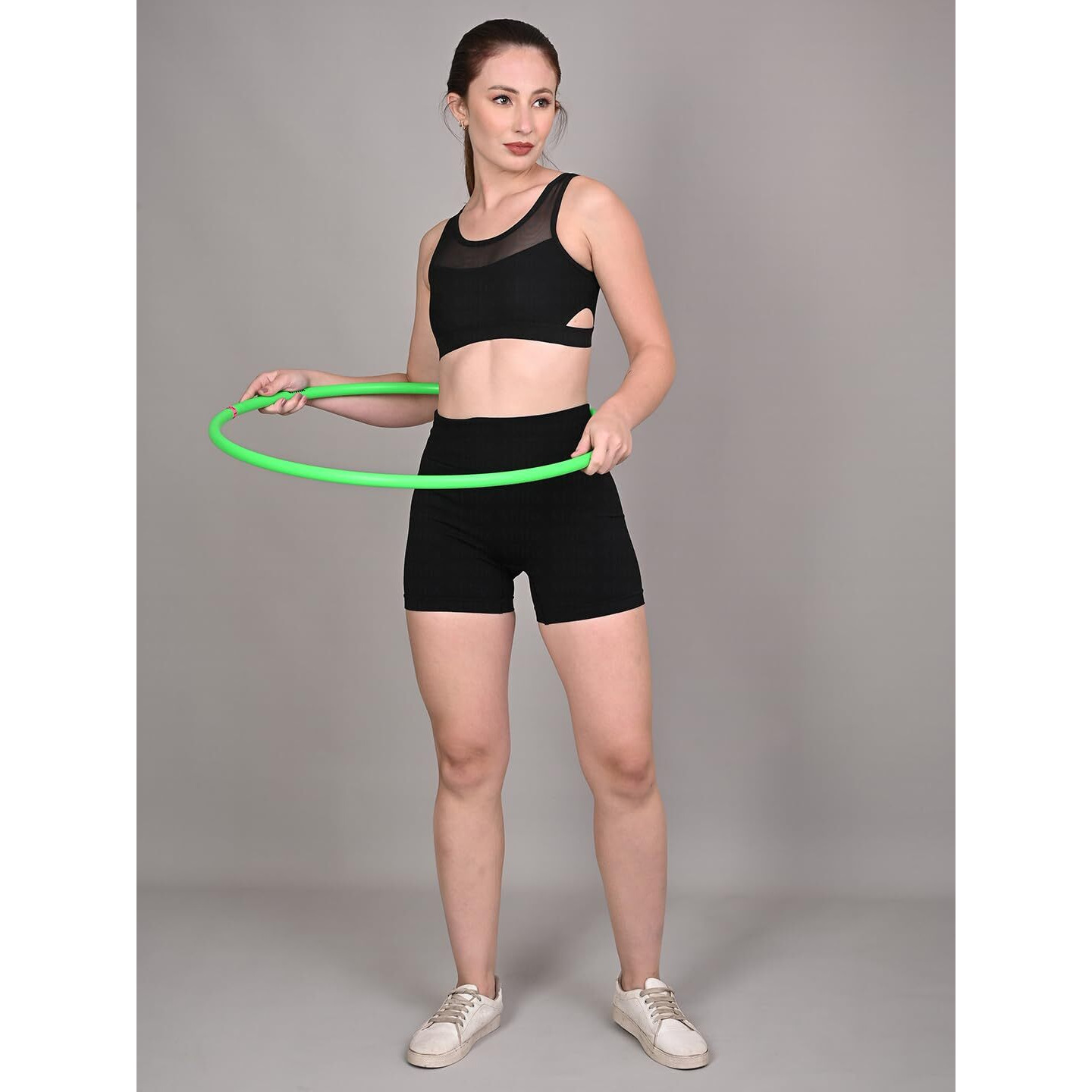 Fitfix Hula Hoop Fusion Welded Joint-45 Centimeter in Diameter for Kids Age 3+, Pack of 1 - Includes Carry Bag for Easy Portability