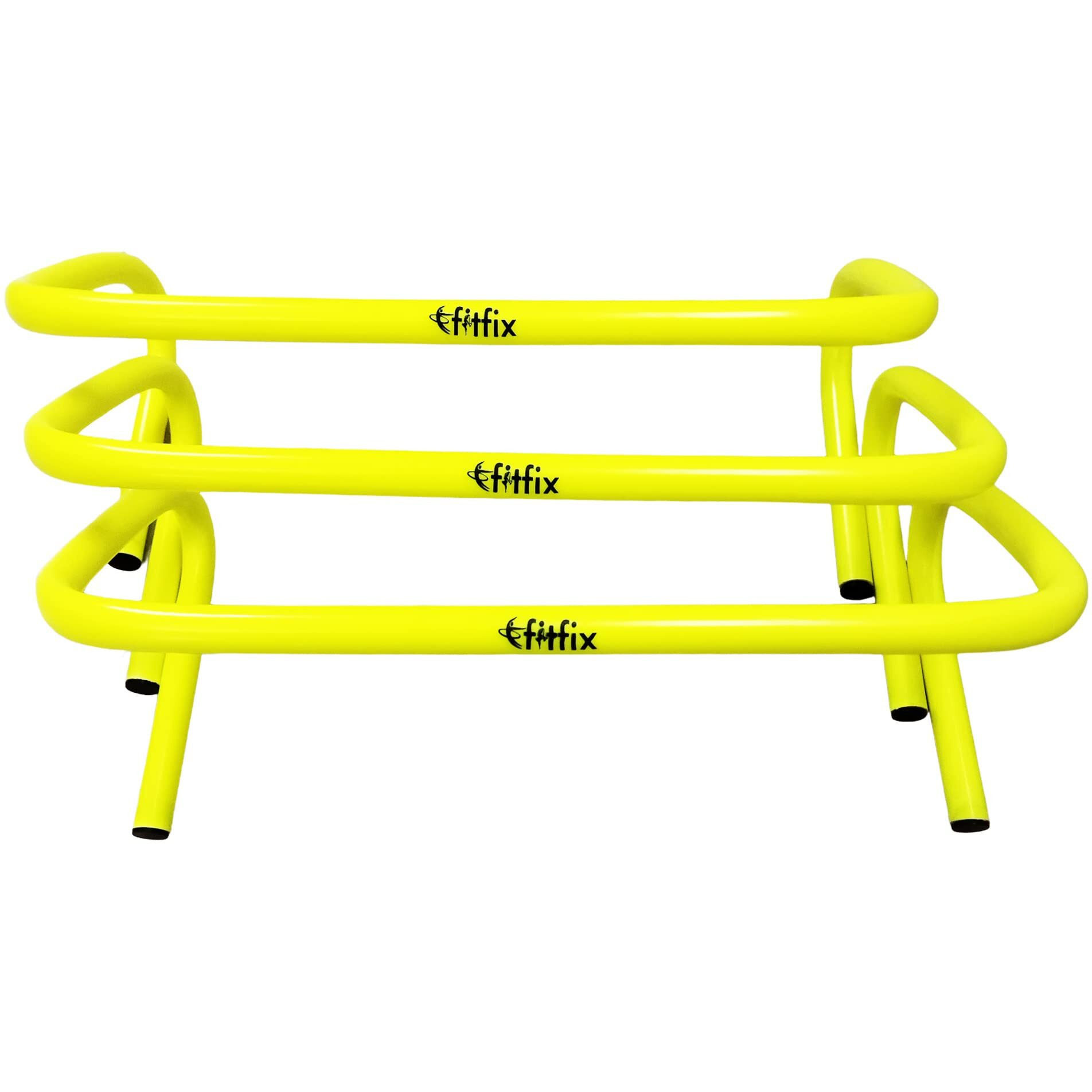 Fitfix Training Hurdles for Field Training and Speed Coordination  Hurdles for Kids Occupational Therapy 6,9,12 Inch Agility Hurdles (9.0 Inches, Pack of 3 Pcs)