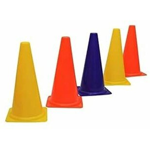 Elevate Your Training Events with FITFIX Sports 12 Inch Cone Marker Pack of 6 Pcs Unleash Versatility and Durability for Every Activity-The Ultimate Solution Comes in Different Packs