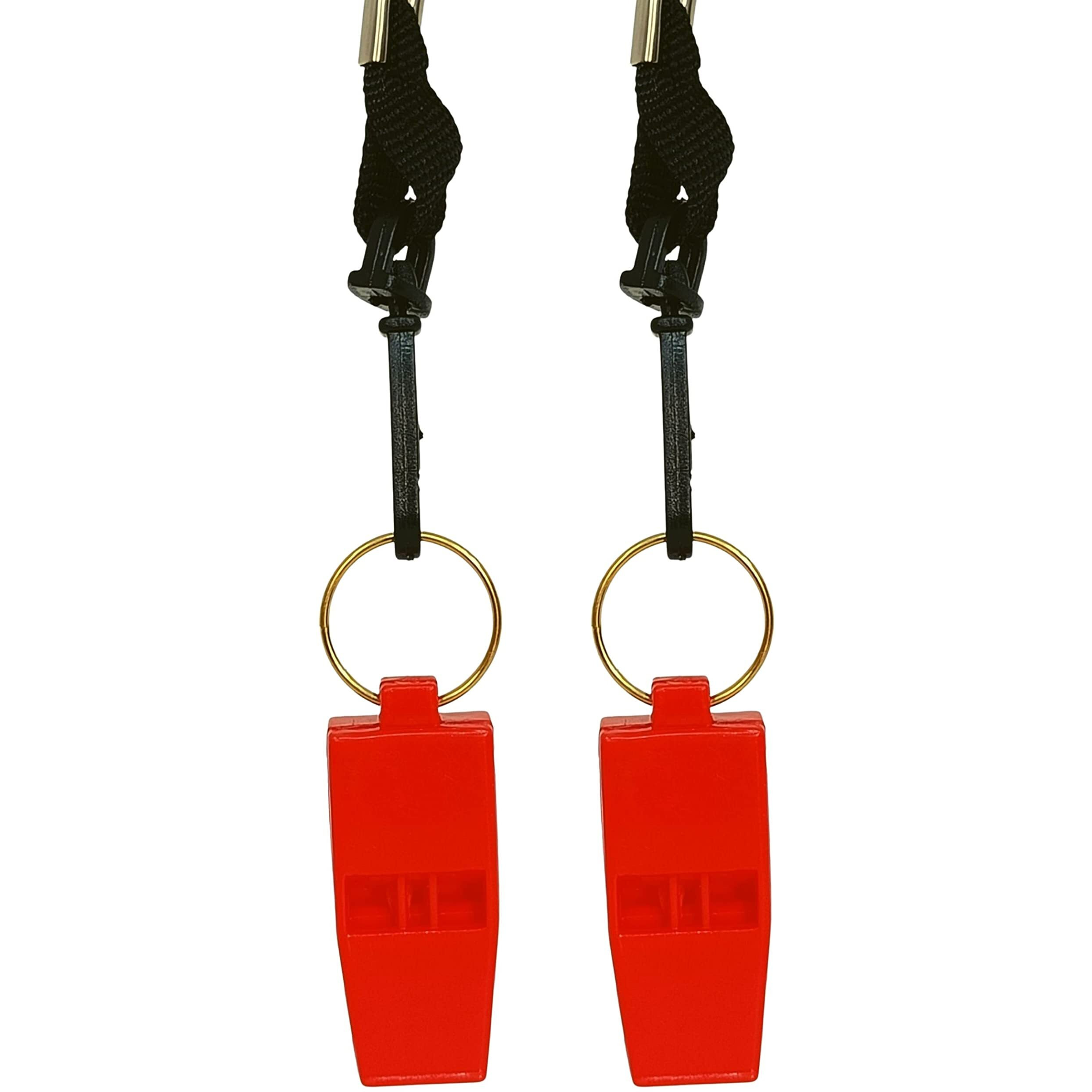 RightCare Windy 636 Sports and Training Pea Less Whistles-Used by Professionals(Pack of 2)-Red
